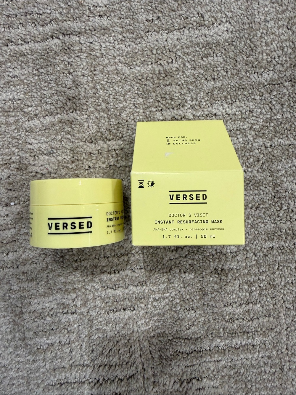 Versed Doctor's Visit Instant Resurfacing Mask